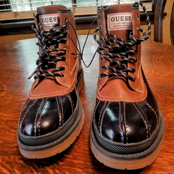 Guess Men's Canfield Boots NWT Size 11 - Picture 1 of 5